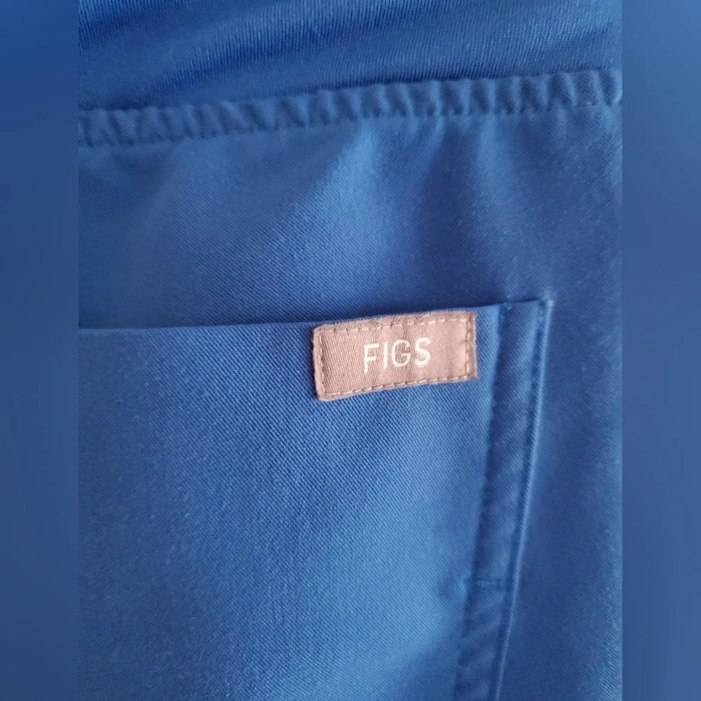 Figs Zamora jogger scrubs in royal blue women's size XXS - XS